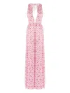 Missoni Zigzag-pattern Dress In White
