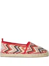 Missoni Slip-on Espadrilles With Zigzag Pattern In Multi