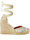 Missoni Zigzag-pattern Espadrilles In White