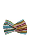 Missoni Zigzag-intarsia Knitted Headband In Multi