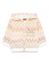 MISSONI ZIGZAG-PATTERN HOODIE