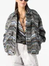 Missoni Zigzag-pattern Jacket In Multi