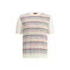 Missoni Zigzag Pattern Knit T-shirt