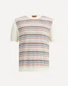 Missoni Zigzag Pattern Knit T-shirt