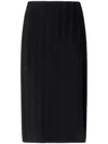 Missoni Zigzag-pattern Midi Skirt In Black