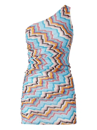 MISSONI ZIGZAG-PATTERN MINI DRESS