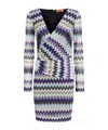 Missoni Long Sleeve Dress In Gray