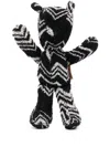 Missoni Zigzag-pattern Plush Toy In 黑色