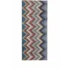 Missoni Zig-zag Pattern Rug In Blue