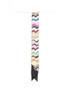 Missoni Zig-zag Pattern Scarf In Multi