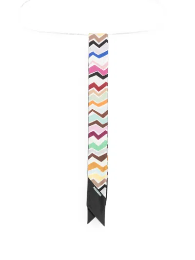 MISSONI ZIG-ZAG PATTERN SCARF