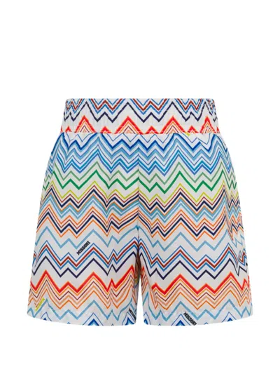 MISSONI ZIGZAG-PATTERN SHORTS
