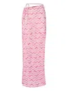 Missoni Zigzag-pattern Skirt In White