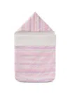 Missoni Zigzag-pattern Sleeping Bag In Pink