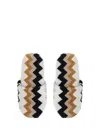 Missoni Zigzag-woven Slippers In Multi