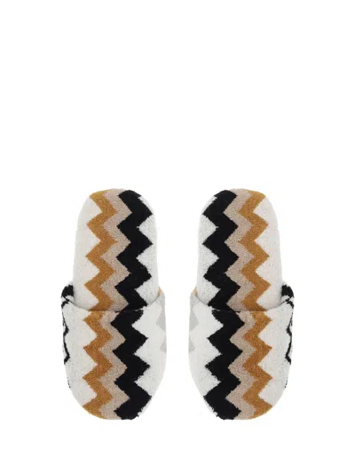 Missoni Zigzag Pattern Slippers
