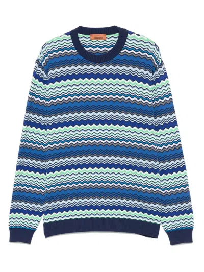 MISSONI ZIGZAG PATTERN SWEATER