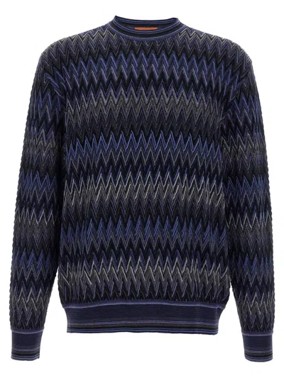MISSONI MISSONI ZIGZAG PATTERN SWEATER