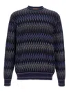 Missoni Zigzag Pattern Sweater In Multi