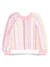 Missoni Zigzag-pattern Sweatshirt In Pink