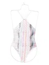Missoni Zigzag One-piece Swimsuit In Multi