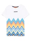 Missoni Zigzag-pattern T-shirt In White