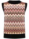 MISSONI ZIGZAG-PATTERN TANK TOP