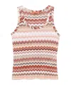 MISSONI ZIGZAG-PATTERN TANK TOP