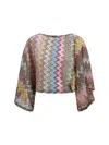 Missoni Zigzag Pattern Top In Multi