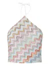 Missoni Zigzag-pattern Top In White