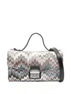 Missoni Zigzag-pattern Tote Bag In Black