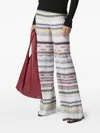 Missoni Zigzag-pattern Trousers In Multi