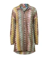 Missoni Zig-zag Patterned Blouse In Multi