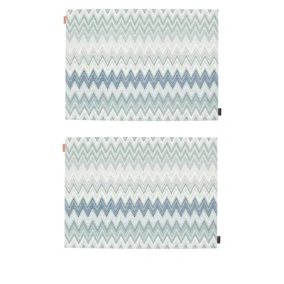 Missoni Zig-zag Placemats (set Of Two) In Multi