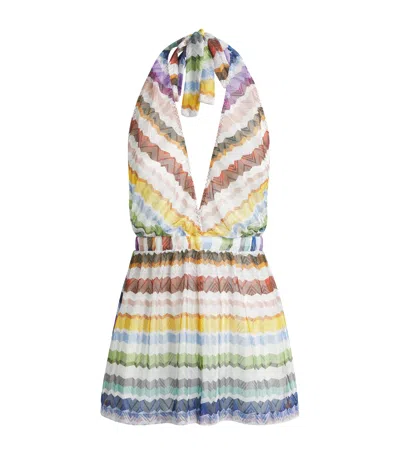 Missoni Zigzag Plunge Playsuit