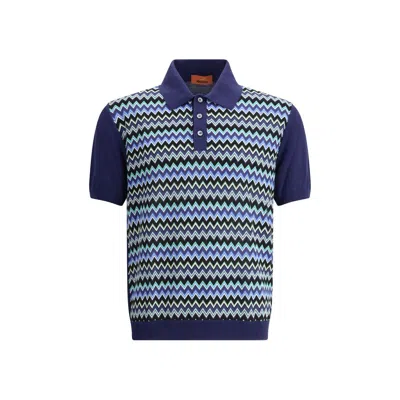 MISSONI ZIGZAG POLO SHIRT