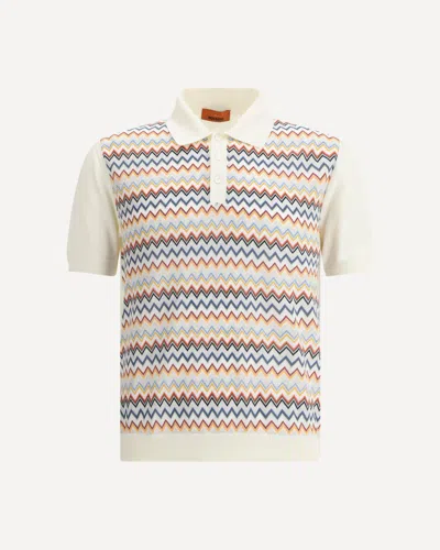 MISSONI ZIGZAG POLO SHIRT