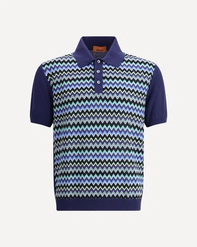 MISSONI ZIGZAG POLO SHIRT