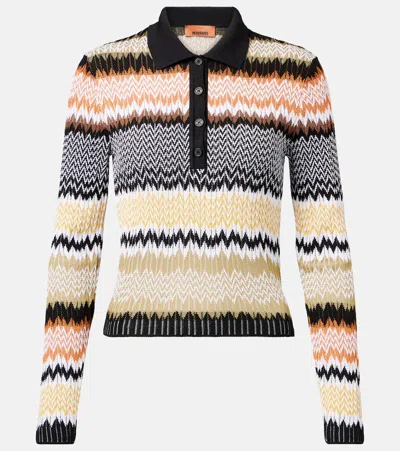 Missoni Zigzag Polo Sweater