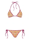 Missoni Zigzag-print Bikini Set In Pink