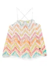 Missoni Zigzag-print Blouse In White