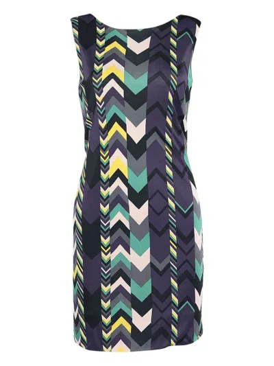 Pre-owned Missoni Zigzag-print Dress