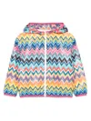 Missoni Zigzag-print Jacket In Pink