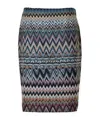 Missoni Zigzag-print Mini Skirt In Black