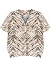 Missoni Zigzag-print Shirt In Neutrals