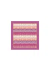 Missoni Zigzag Print Silk Scarf In Pink