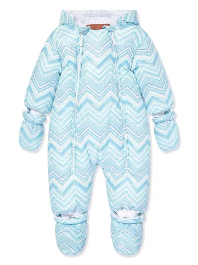 MISSONI ZIGZAG-PRINT SNOWSUIT