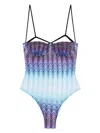 Missoni Gradient Zigzag Handcrafted One Piece