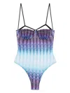 Missoni Gradient Zigzag Handcrafted One Piece