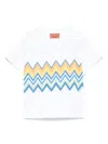 Missoni Zigzag-print T-shirt In White